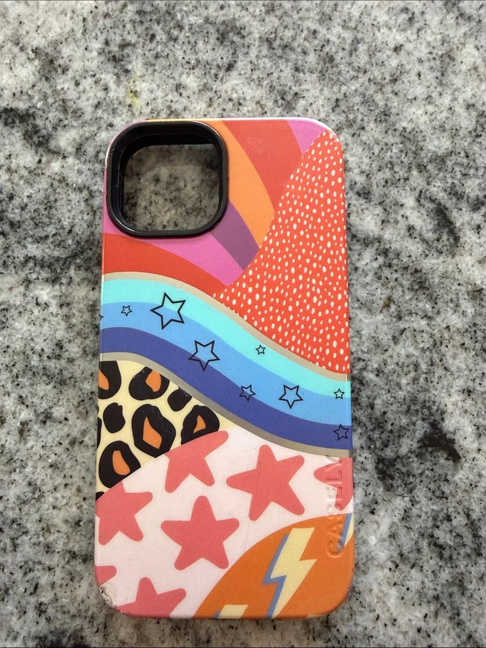Casely And I Oop Mixed Swatch Case. Bold MagSafe. iPhone 14.